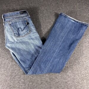 Citizens of Humanity Ingrid #002 Jeans Womens 28 Low Waist Flare Made USA Worn